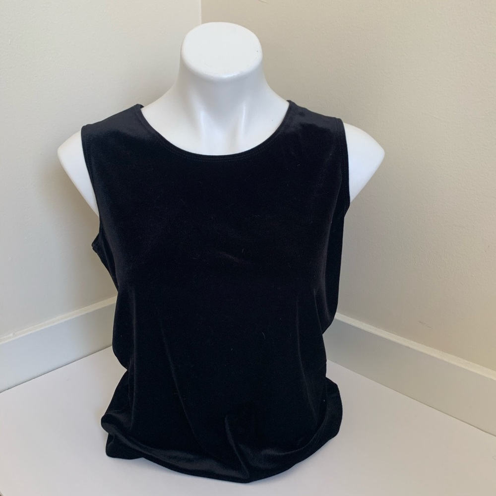 Crushed Velvet Tank Top